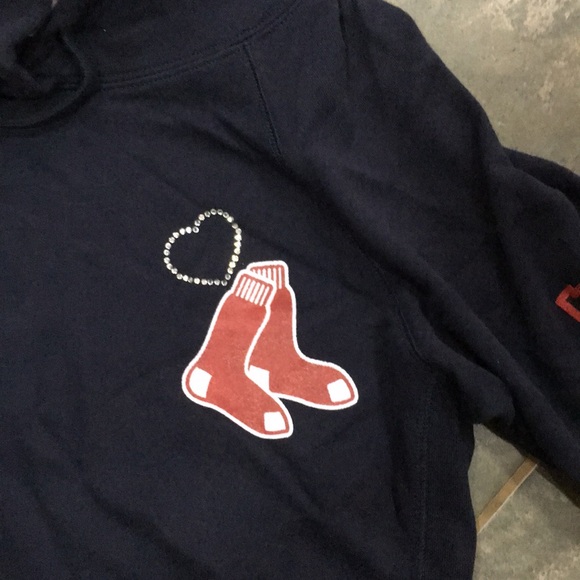 Victoria Secret Red Sox Hoodie XS - Picture 2 of 7